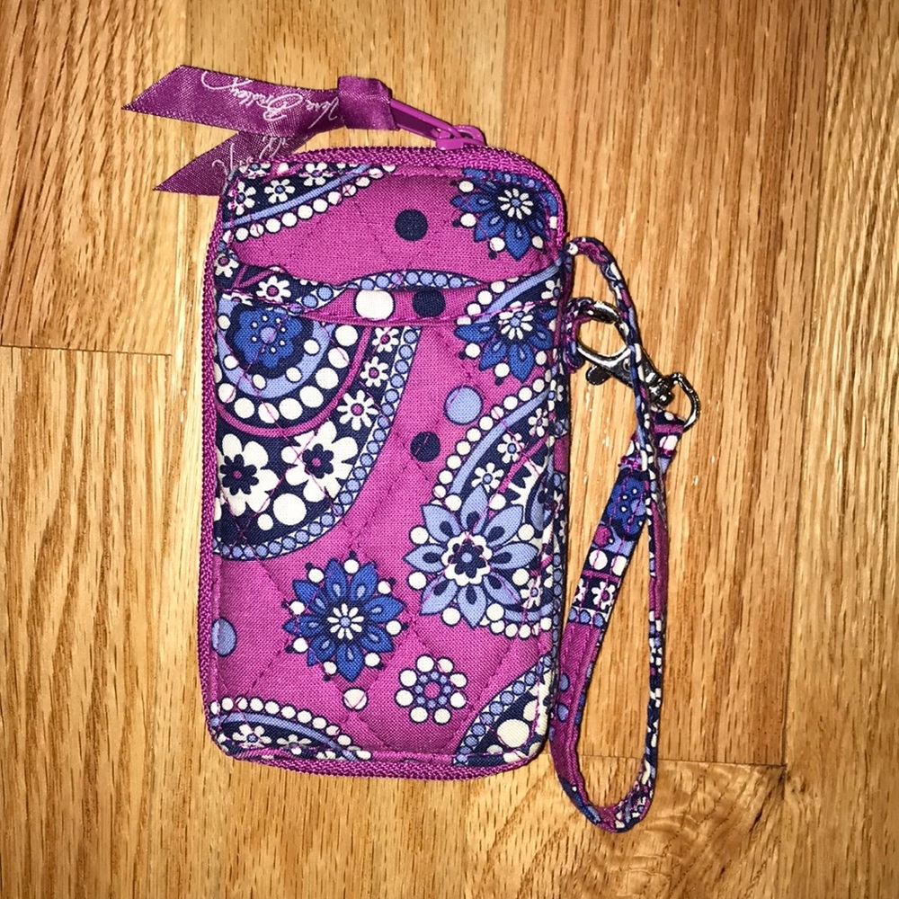 Vera Bradley All in One Wristlet in Boysenberry